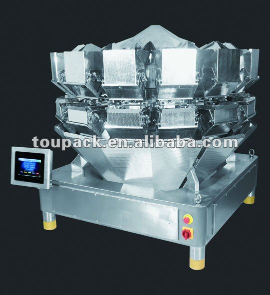 for food -plc control 14 head weigher (5.0L hopper)