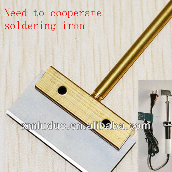 For iphone Samsung HTC LCD repair tools iron heating blade cutting trim soldering knife slice