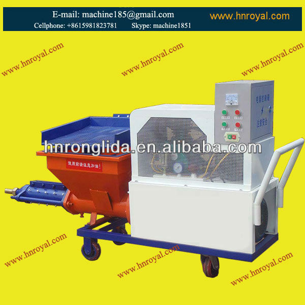 For wall automatic mortar spraying machine +8615981823781