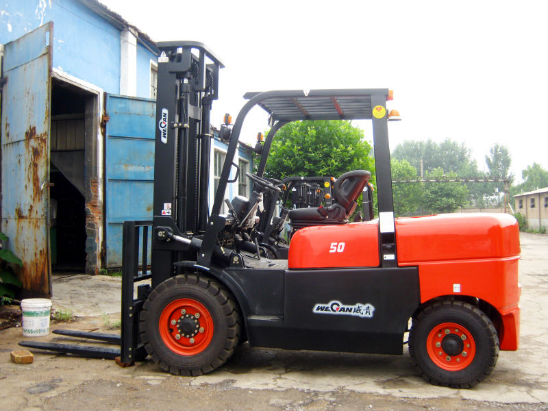 forklift rental WECAN brand 5ton diesel forklift