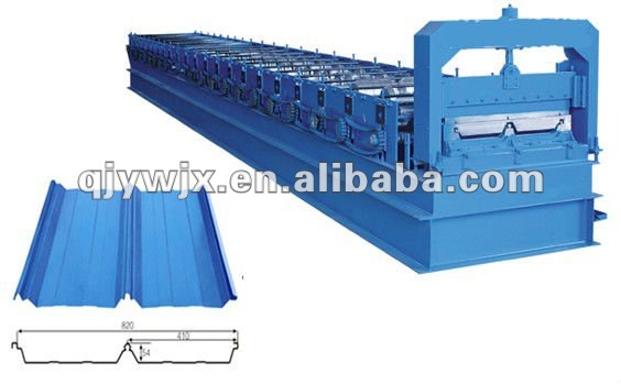 Forward Automatic Joint Hidden Steel Roofing Sheet Roll Forming Machine