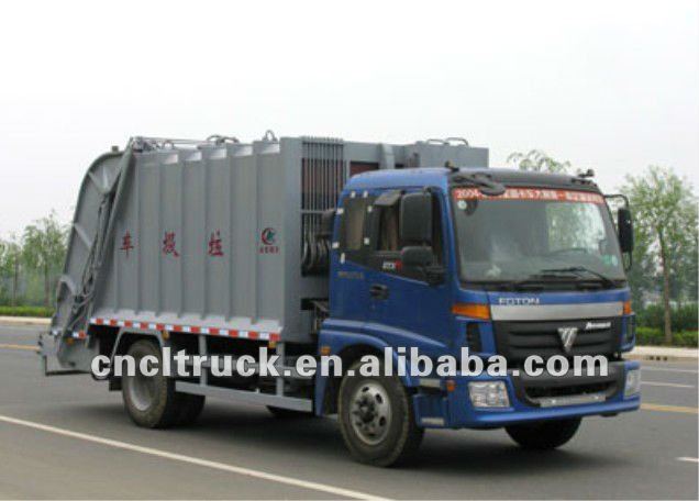 Foton 10 ton garbage compactor truck