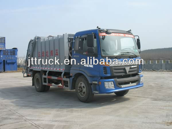 Foton 4*2 compressible garbage truck on sale