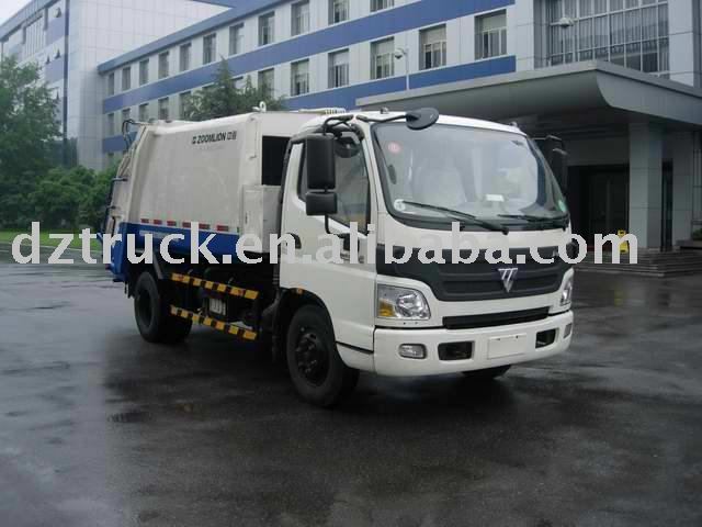 Foton 4 ton compactor garbage truck on sale