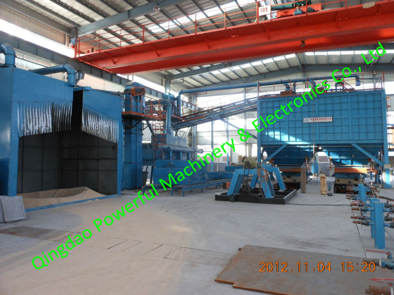 Foundry sand process production line