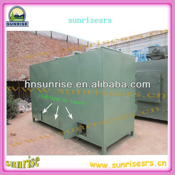 four barrels of airflow carbonization furnace