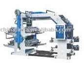 four color flexo printing machine