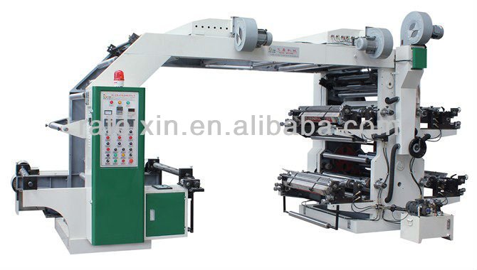 Four Color Flexographic Printing Machine