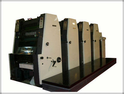 Four Color Offset Printing Machine