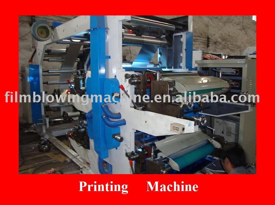 Four-Colour Flexo plastic bag Printing Machine High Speed Good Quality