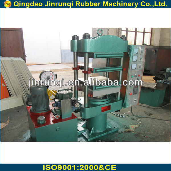 Four Columns rubber plate vulcanizing machine 80t 500*500*2