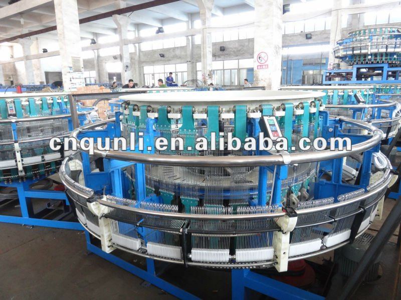 Four shuttle circular loom