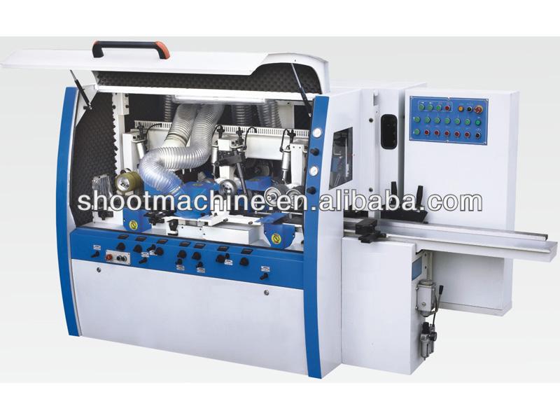 Four-side Moulder Machine SHXM512 with Working Width 15-120mm and Working Thickness 8-100mm