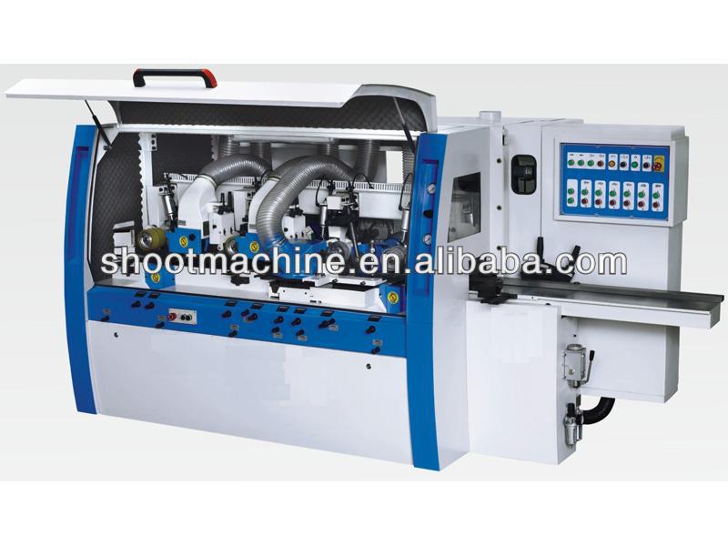 Four-side Moulder Machine SHXM616 with Working Width 15-160mm and Working Thickness 8-100mm