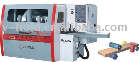 Four-side moulder wood planing machine