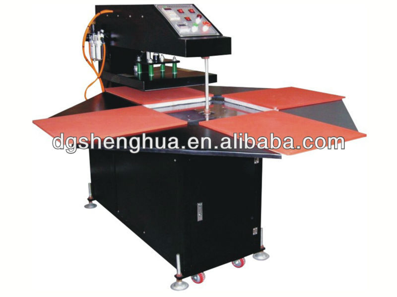 Four Working Stations Automatic T-shirt Heat Press Machine CY-B With CE approval