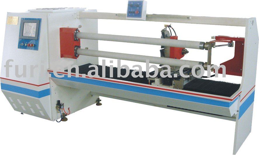 FR-1300B Double Shafts Auto Roll Cutting Machine