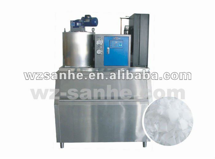 Freezing fish/fruits Flake ice machine