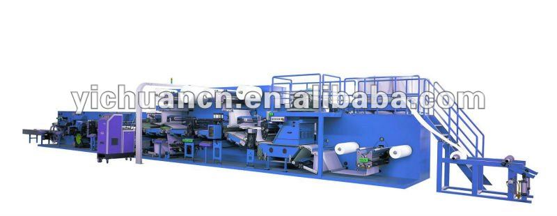 Frequency High-speed Disposable Under Pad Production Line