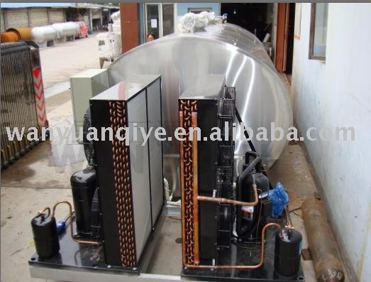 fresh milk cooling tank 500L dairy milk cooling tank