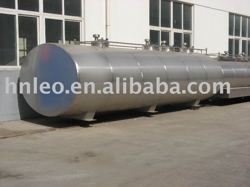 Fresh milk stainless steel insulation tank