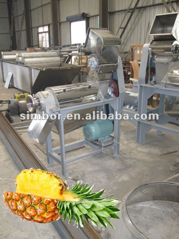 Fresh pineapple juice processing machine