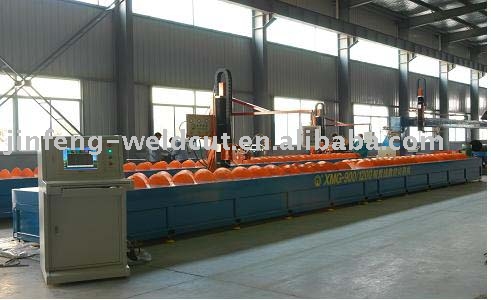 Friction type CNC pipe profiling Cutting Machine