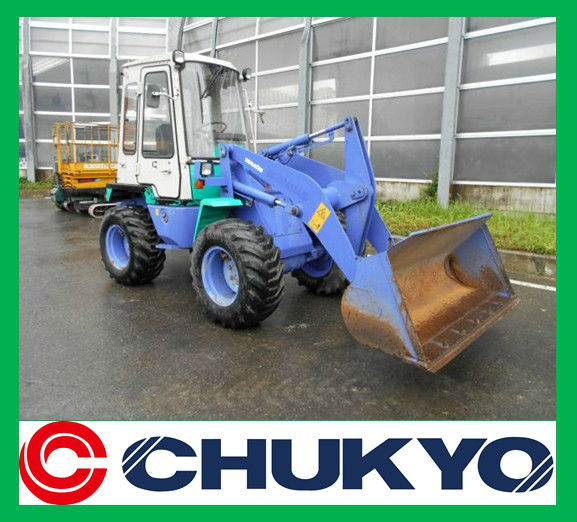 Front Loader WA 40 - 3E Used Komatsu <SOLD OUT> / 4 Wheel , Cabin , Heater , Engine S3D84E-1