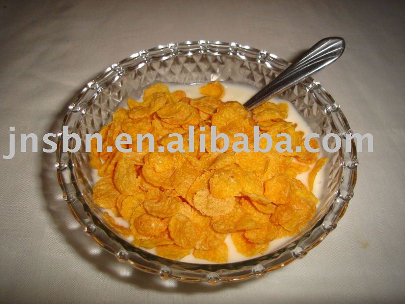 Frosted flakes/Honey corn flakes/Breakfast cereals processing line/machine/machinery