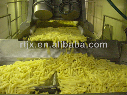 Frozen French Fries Computer Automatic Frying Production Line