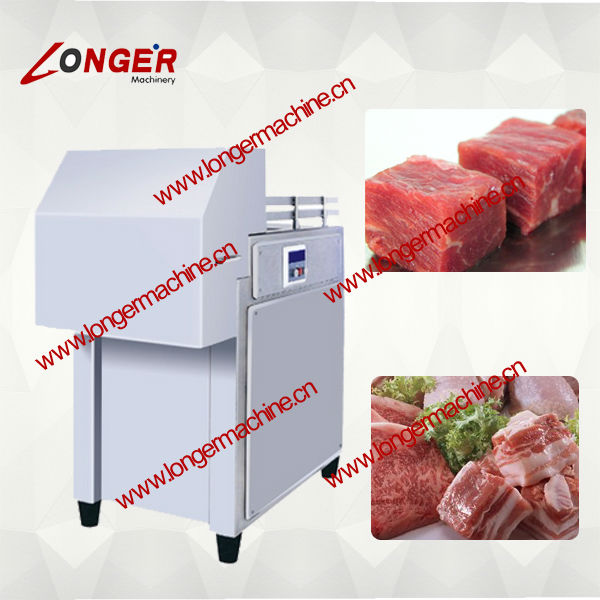 Frozen Meat Block Cutting Machine|Meat Cube Cutting Machine|Frozen Meat Cutter