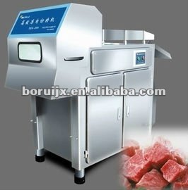 Frozen meat cube cutting machine