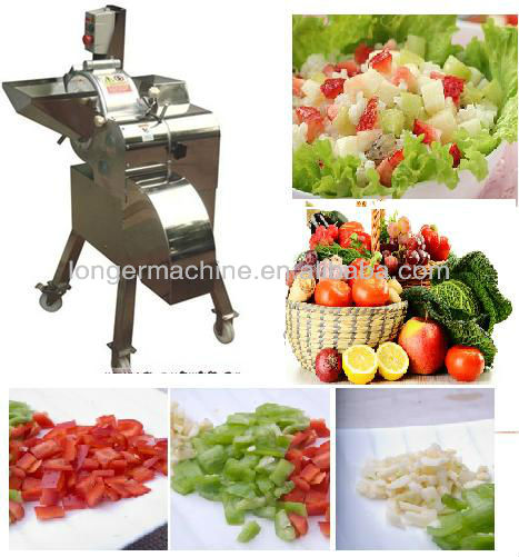 Fruit and Vegetable Cube Cutting Machine/fruit and vegetable dicing machine