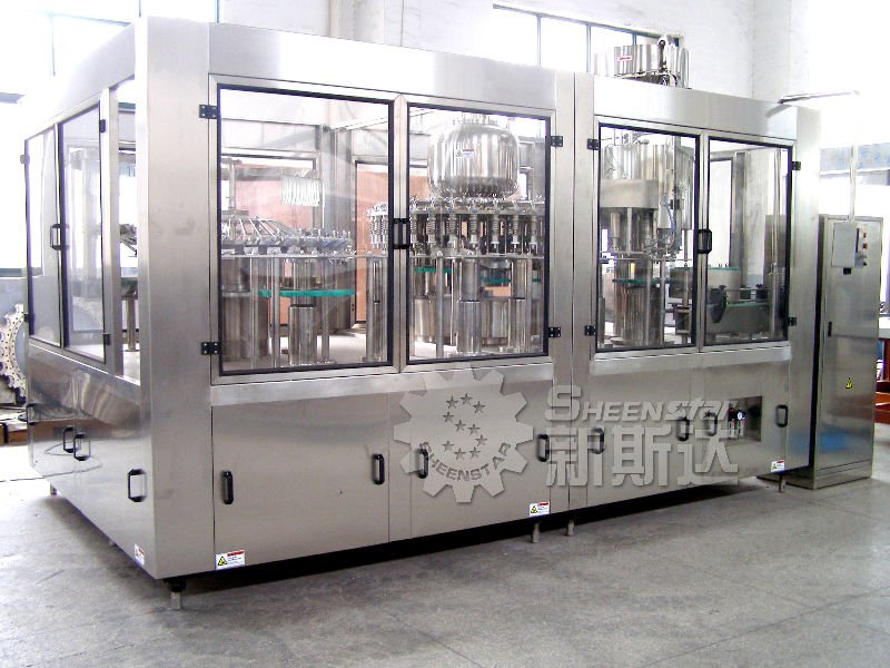 Fruit juice filling machine