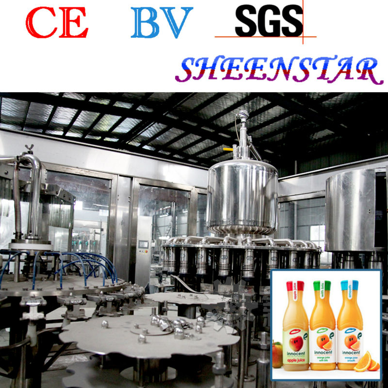 Fruit juice processing plant