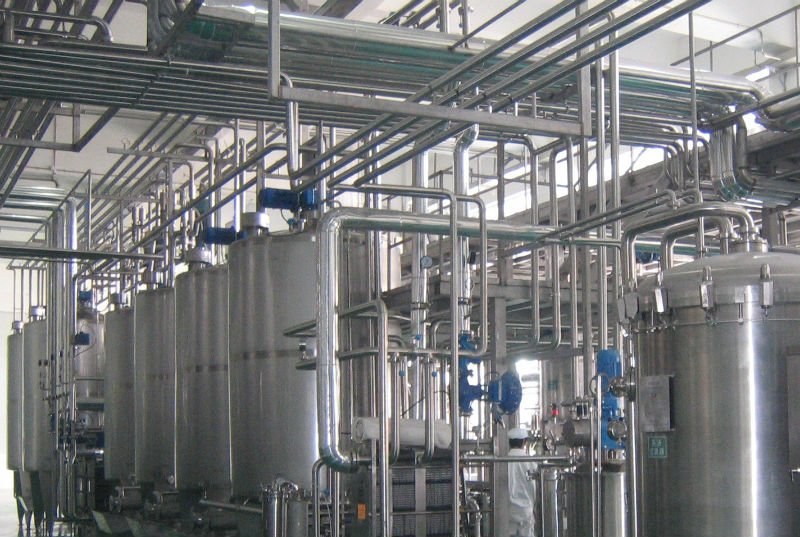 fruit juice processing plant