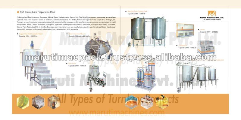 Fruit Juice Processing Plants for Mango, Apple, Orange