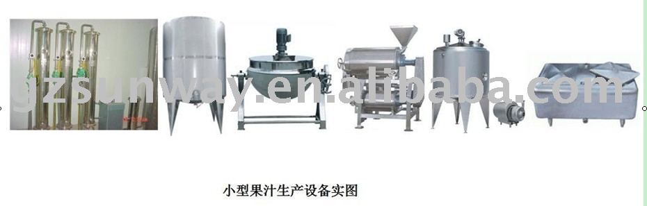 Fruit juice processing Production line