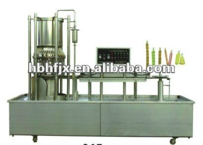 fruit milk stick ice pop or Popsicle stick fill and seal packaging machine