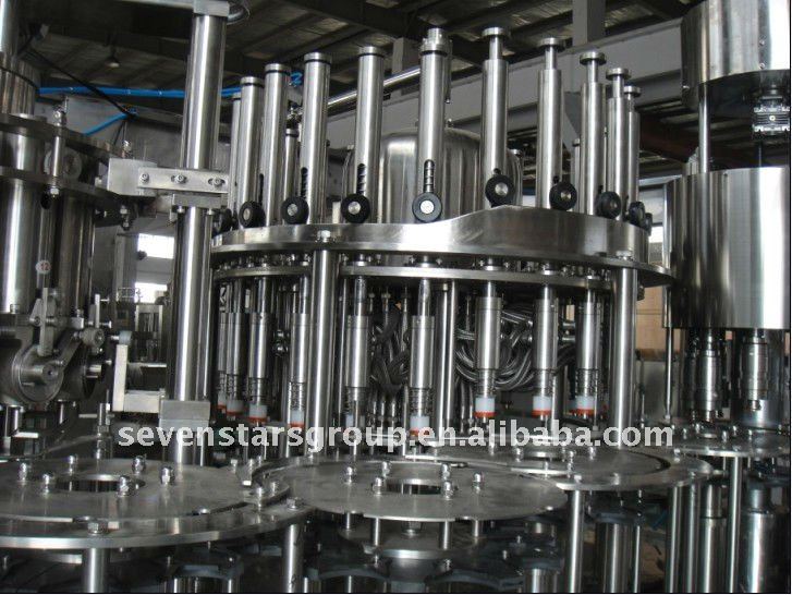 Fruit pulp juice filling machine machine 4 in 1 monoblock