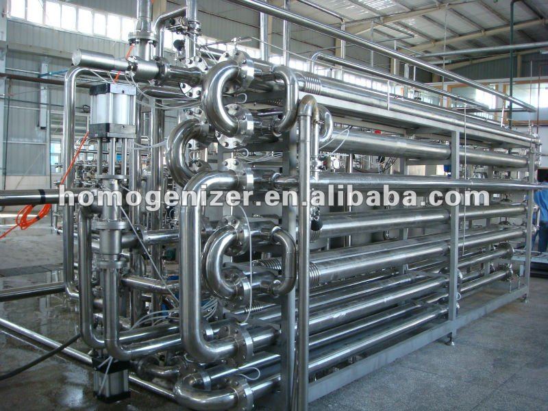 fruit puree pasteurizer