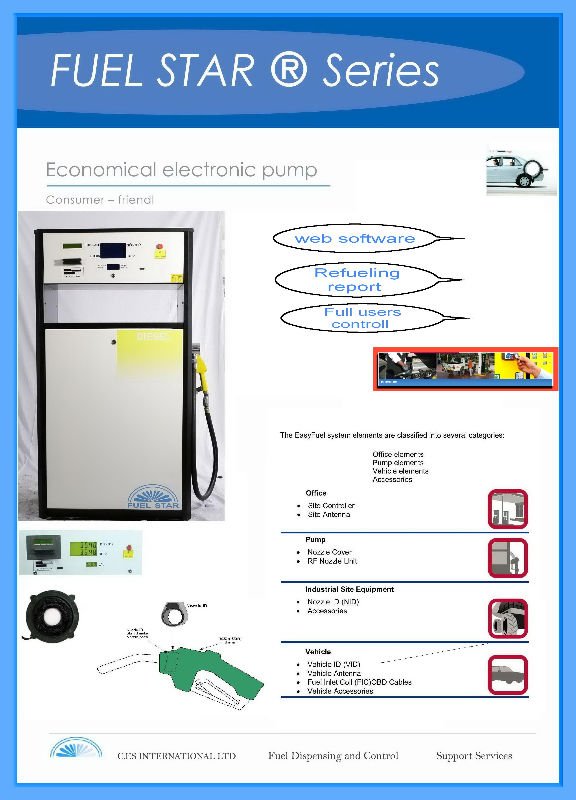 Fuel dispenser web controll