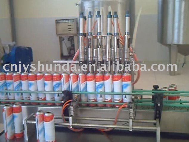 Full-automatic Aerosol spray filling machinne