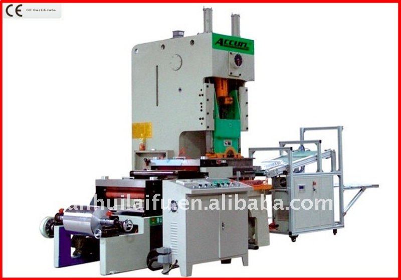 Full Automatic Aluminium Foil Lunch Box Container making machine