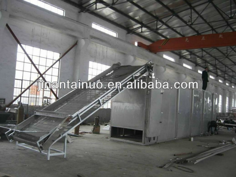 full automatic and stainless steel Vegetable Mesh-Belt Dryer of type KX-3 KX-5 KX-7