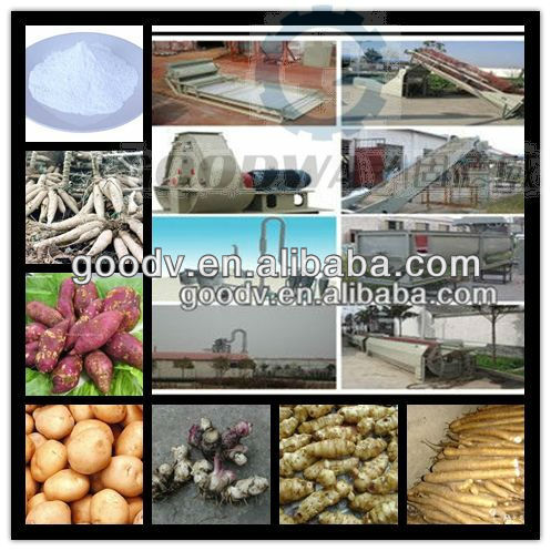 full automatic and water saving cassava flour full making machine