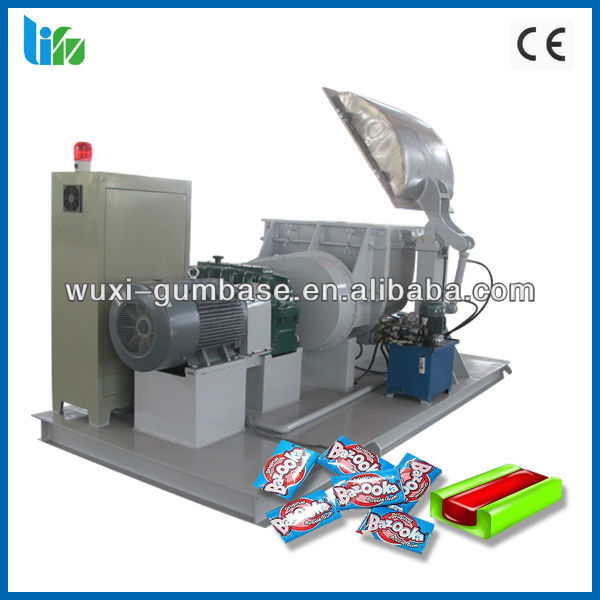 Full automatic bubble gum mix agitator