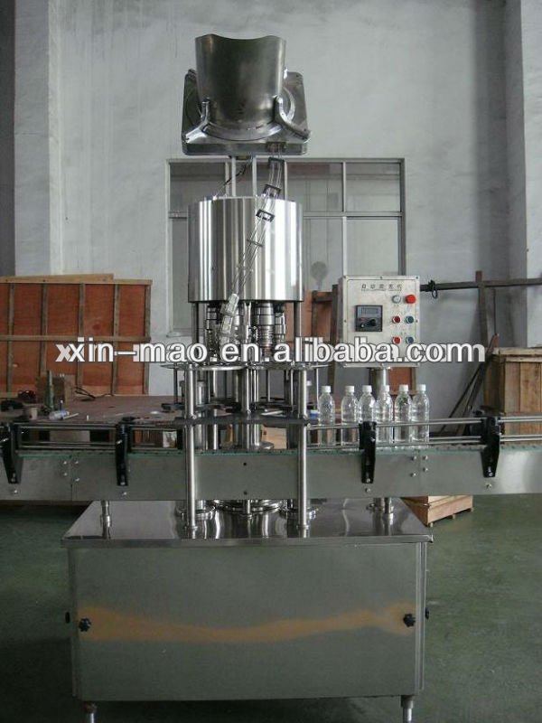 full-automatic capping machine for PET and glass bottles