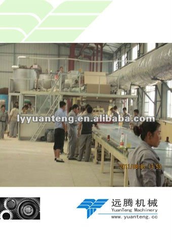 Full Automatic China gypsum plaster board machinery