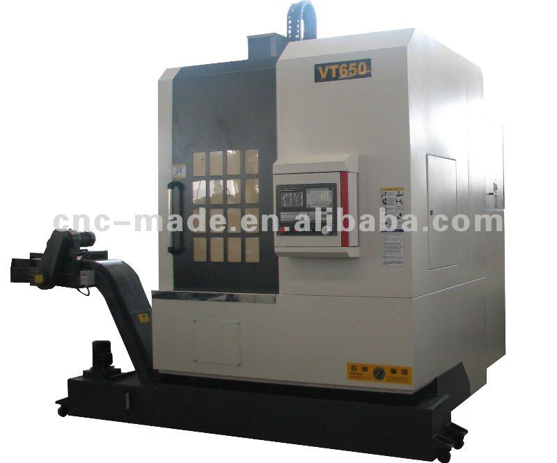 Full automatic cnc Vertical Lathe machine for metal-VT650